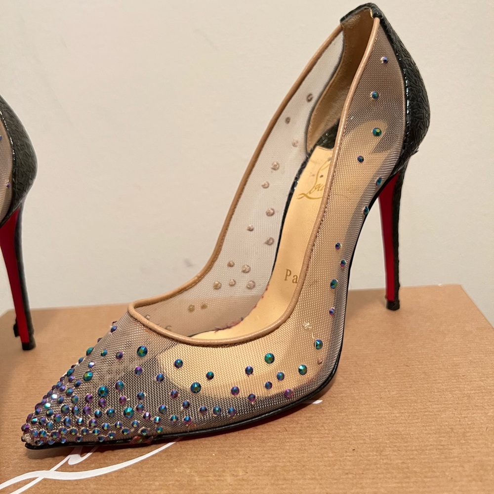 Christian Louboutin Follis Heels Size 6